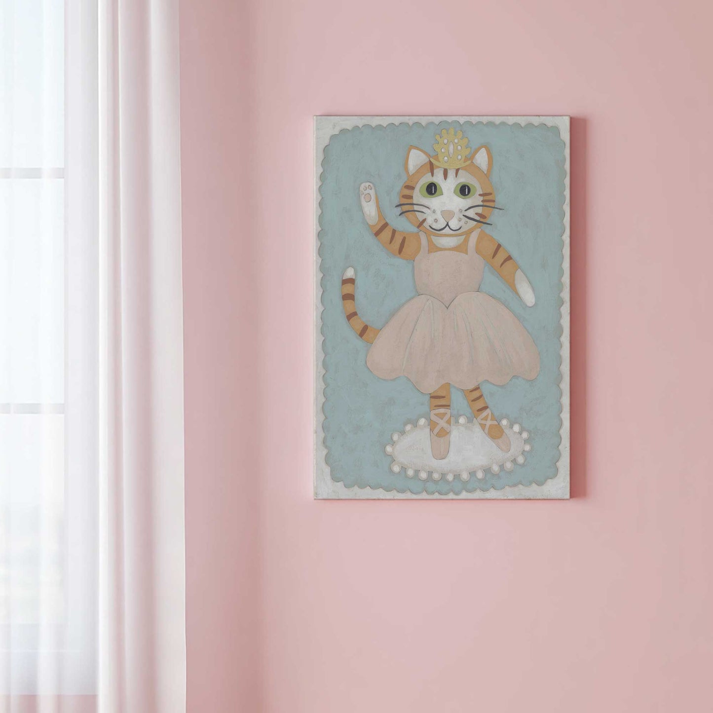 Picture of art in a room