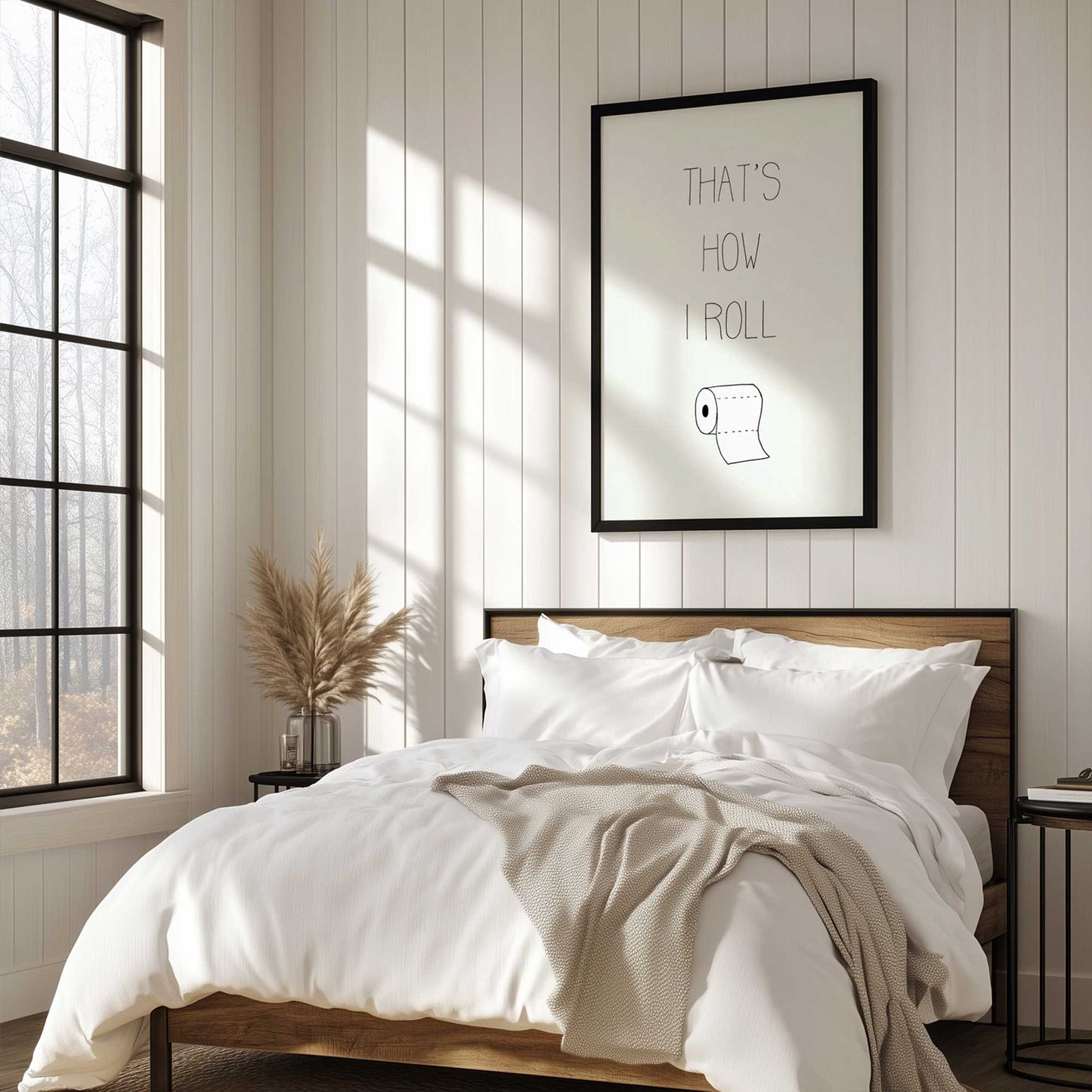 Picture of art in a room