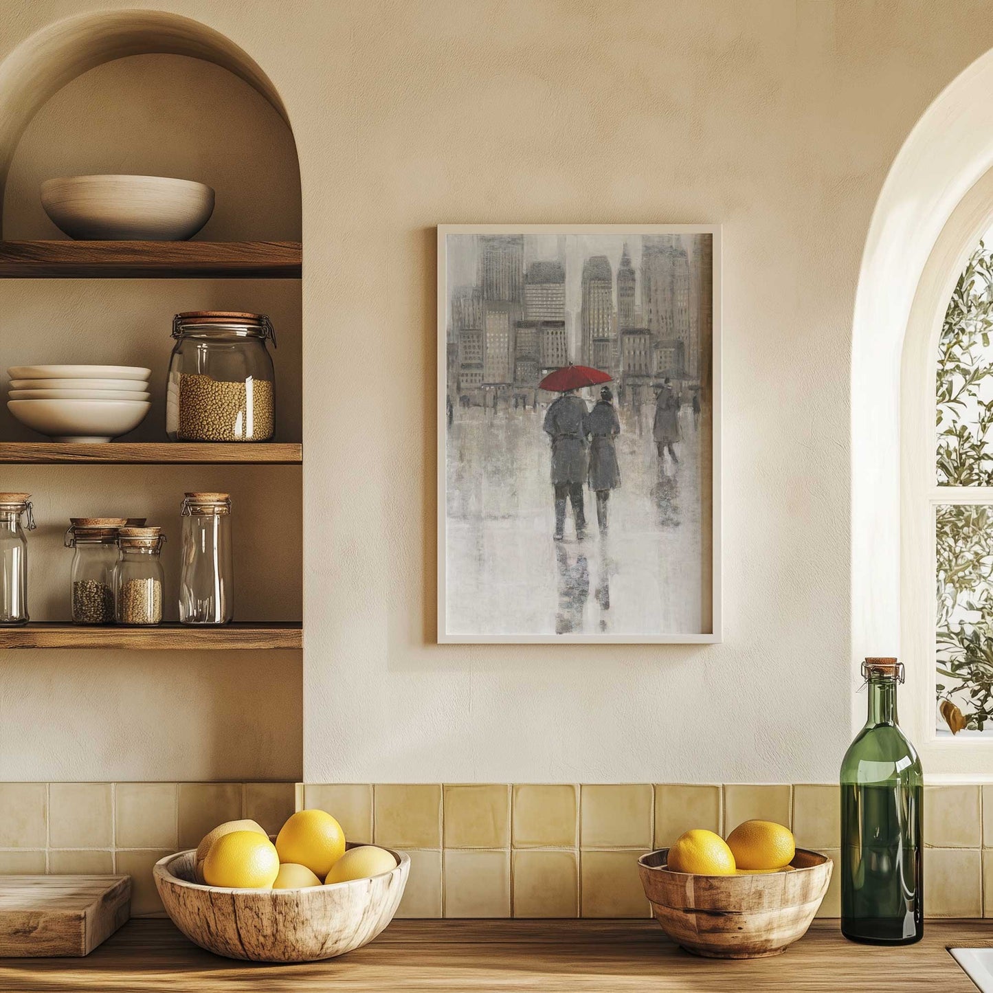 Picture of art in a room