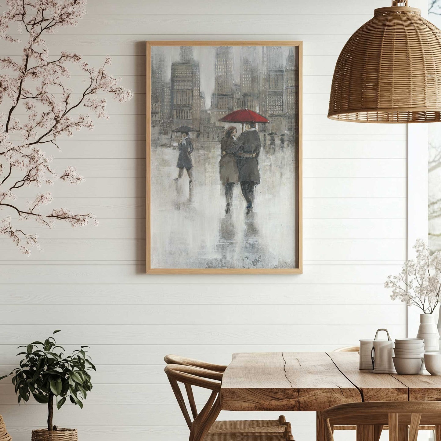 Picture of art in a room