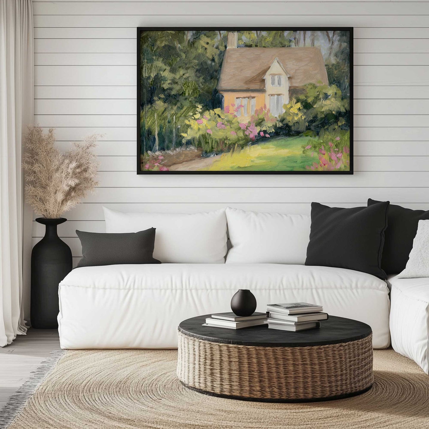 Picture of art in a room