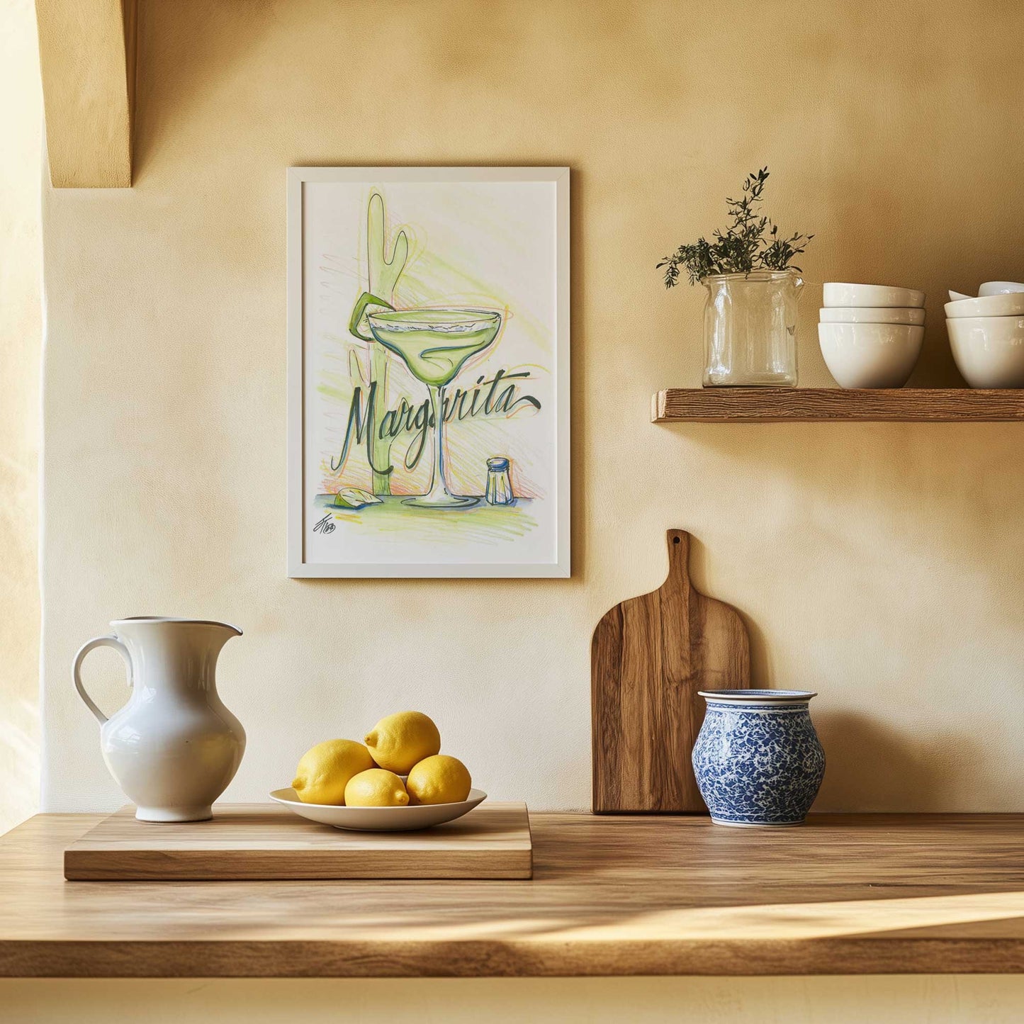Picture of art in a room