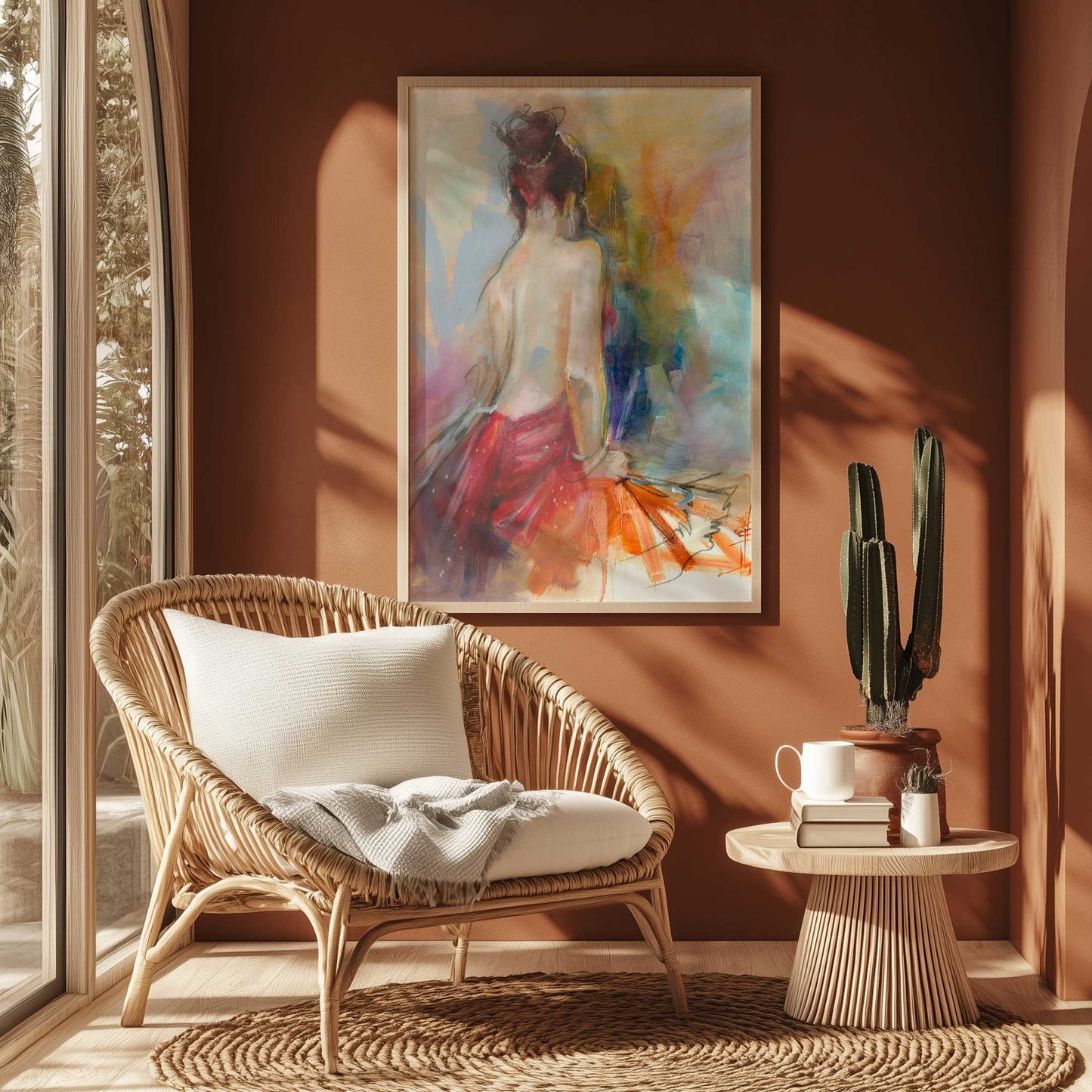 Picture of art in a room