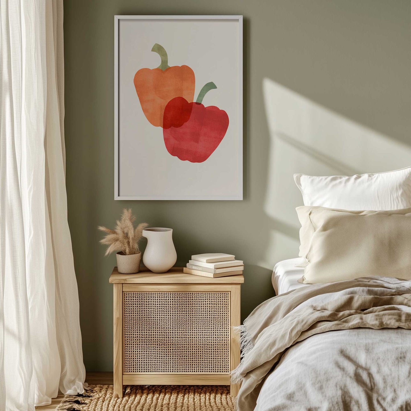 Picture of art in a room