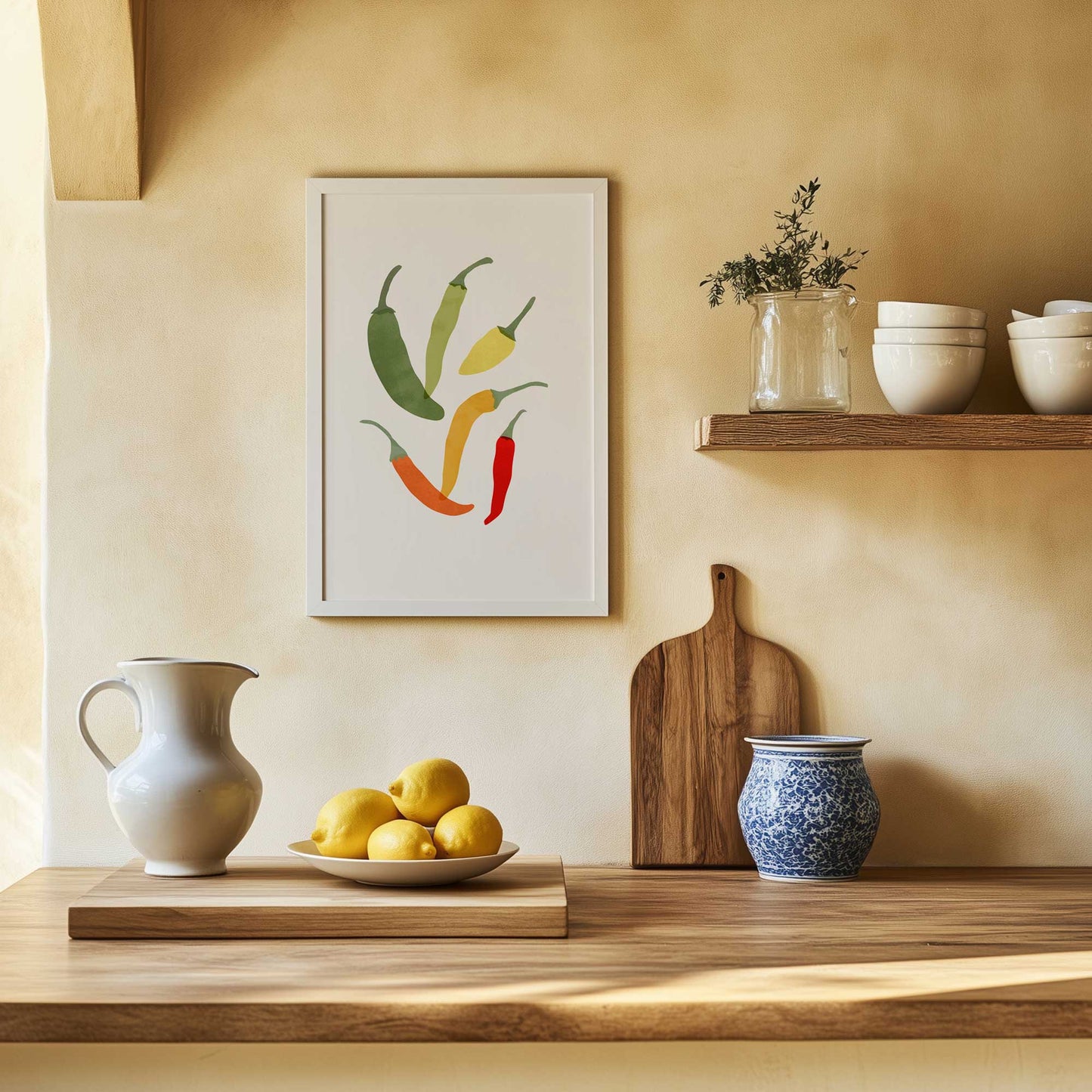Picture of art in a room