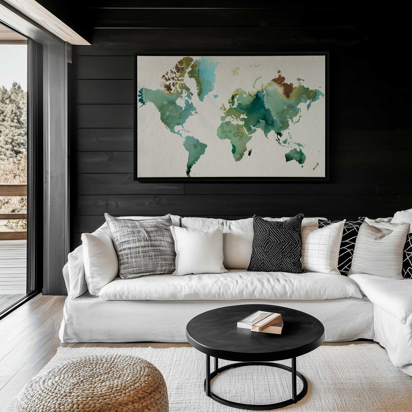 Picture of art in a room