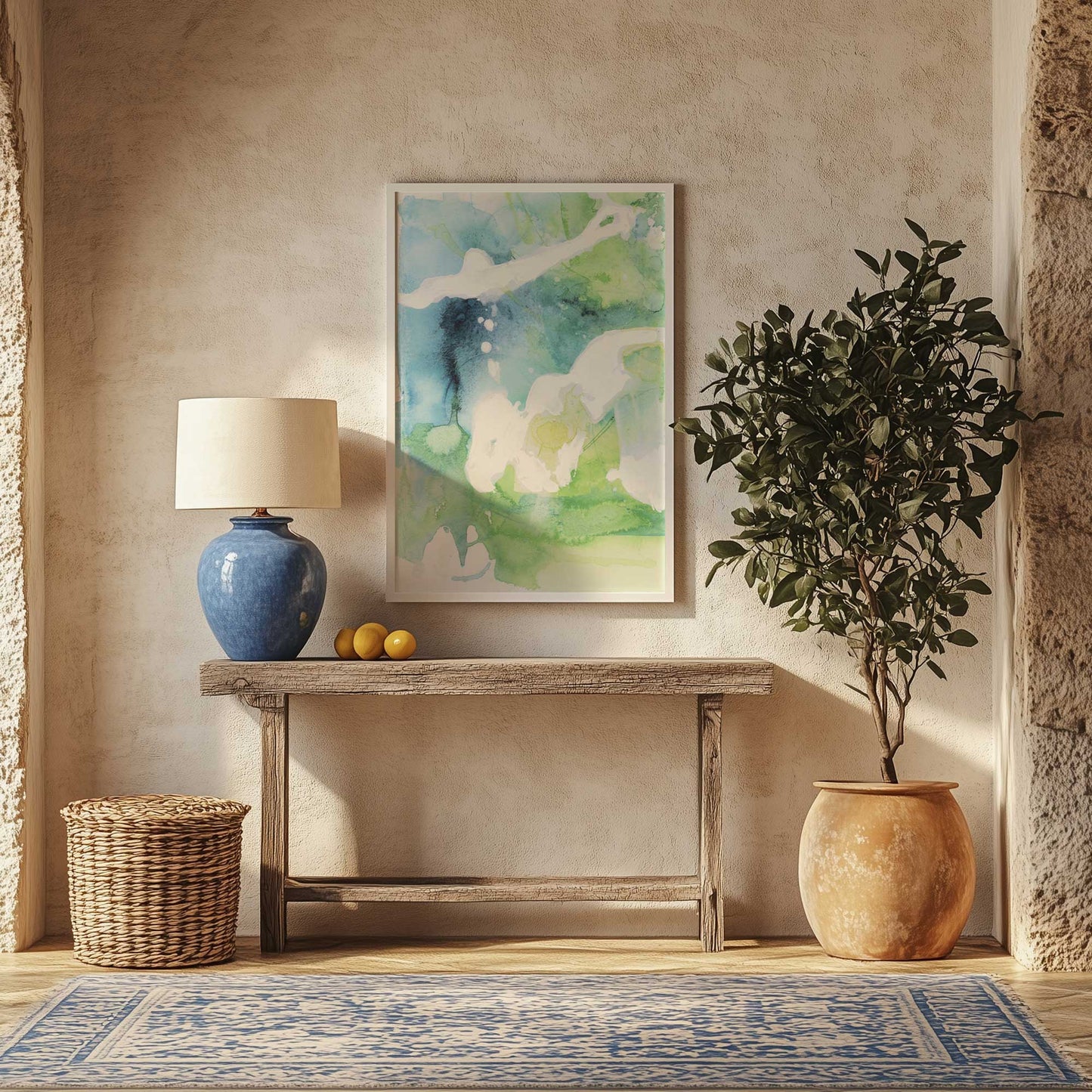 Picture of art in a room