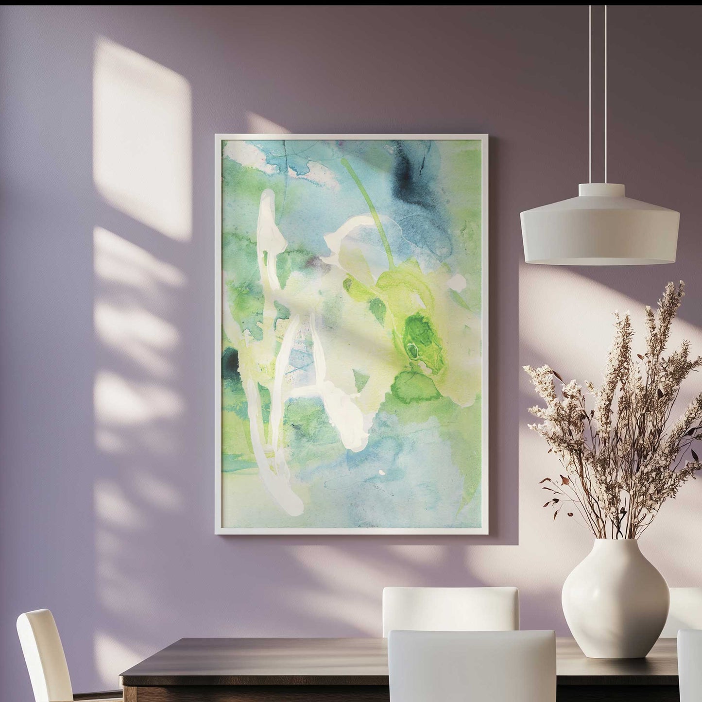 Picture of art in a room