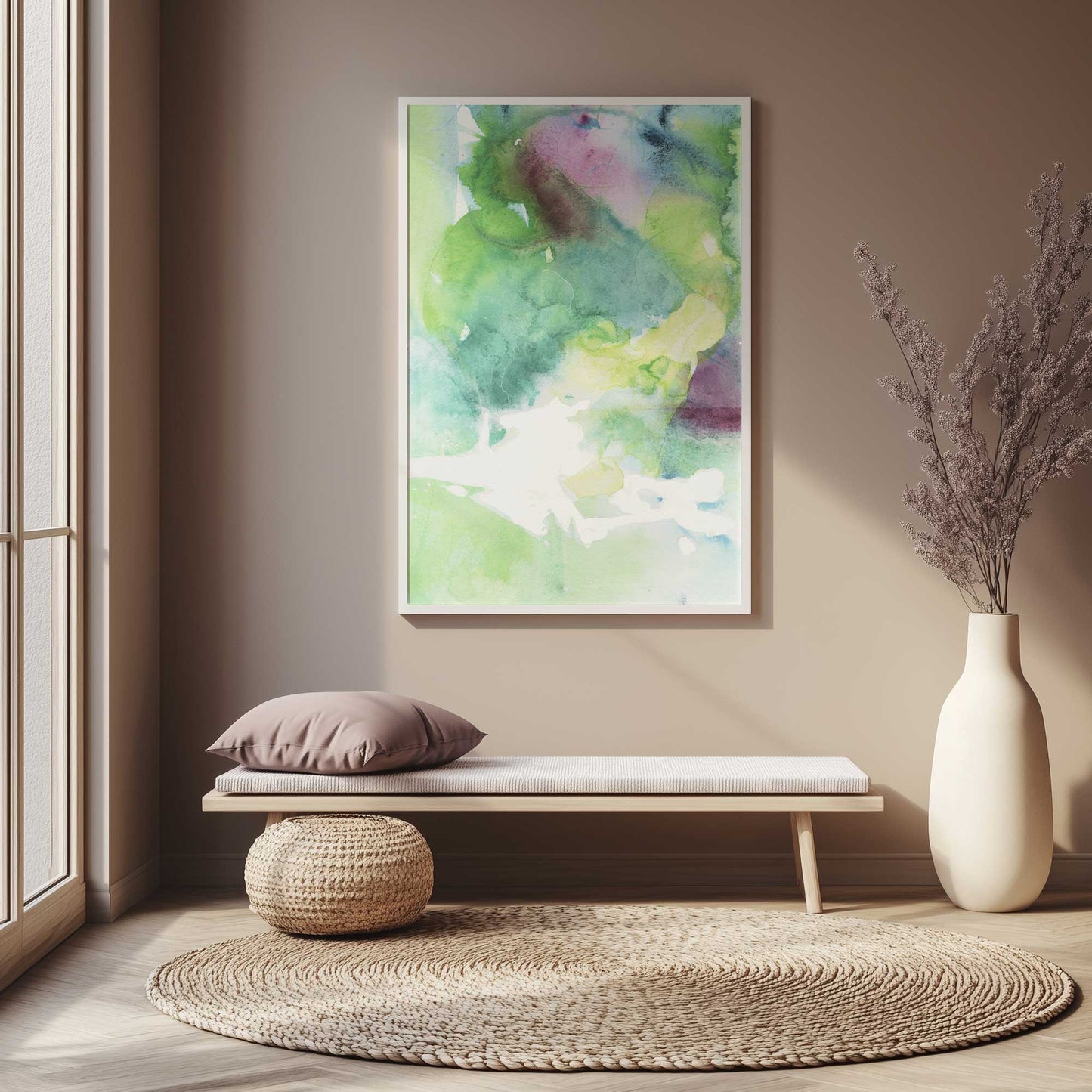 Picture of art in a room