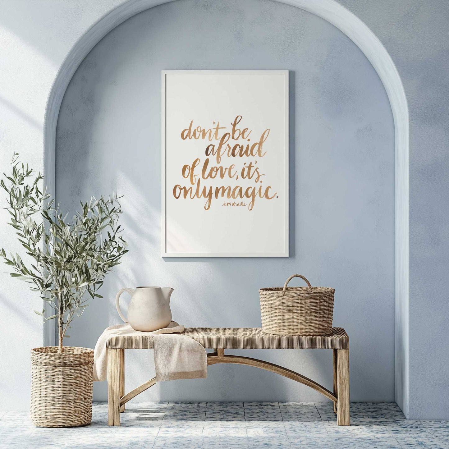 Picture of art in a room