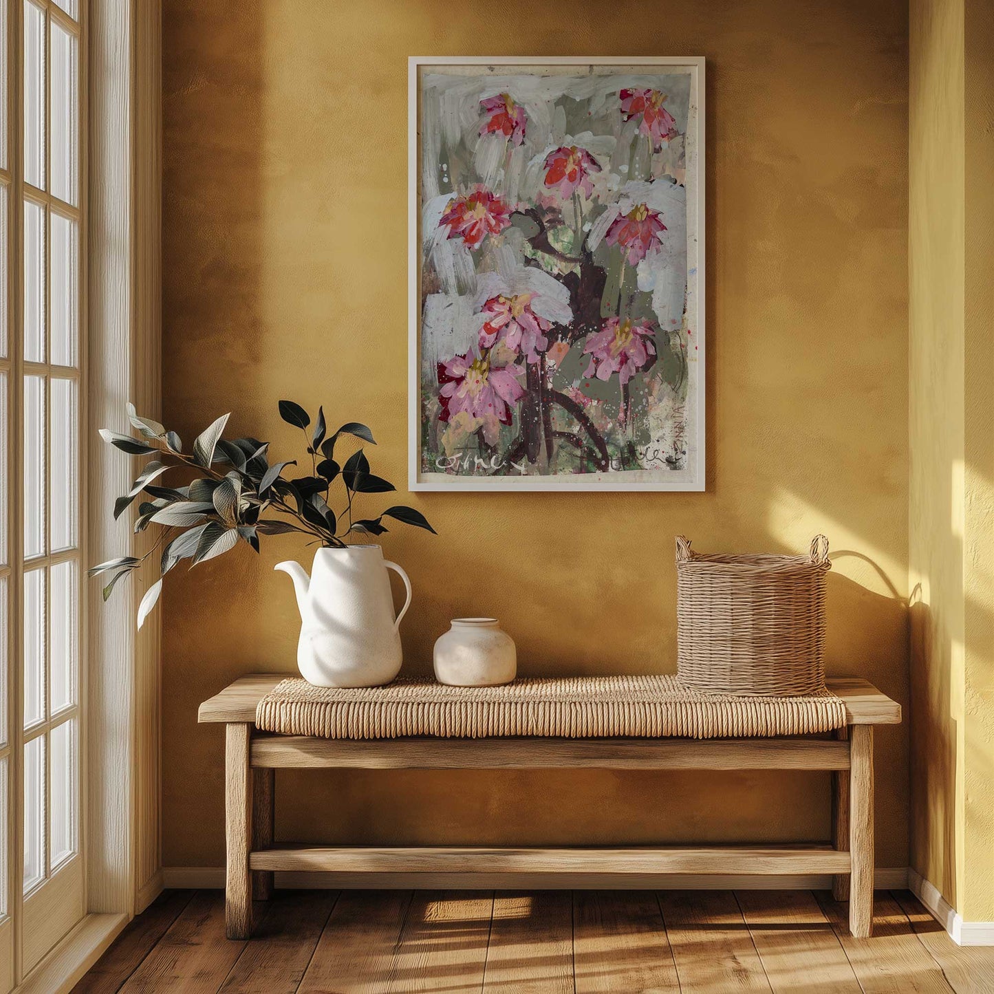 Picture of art in a room