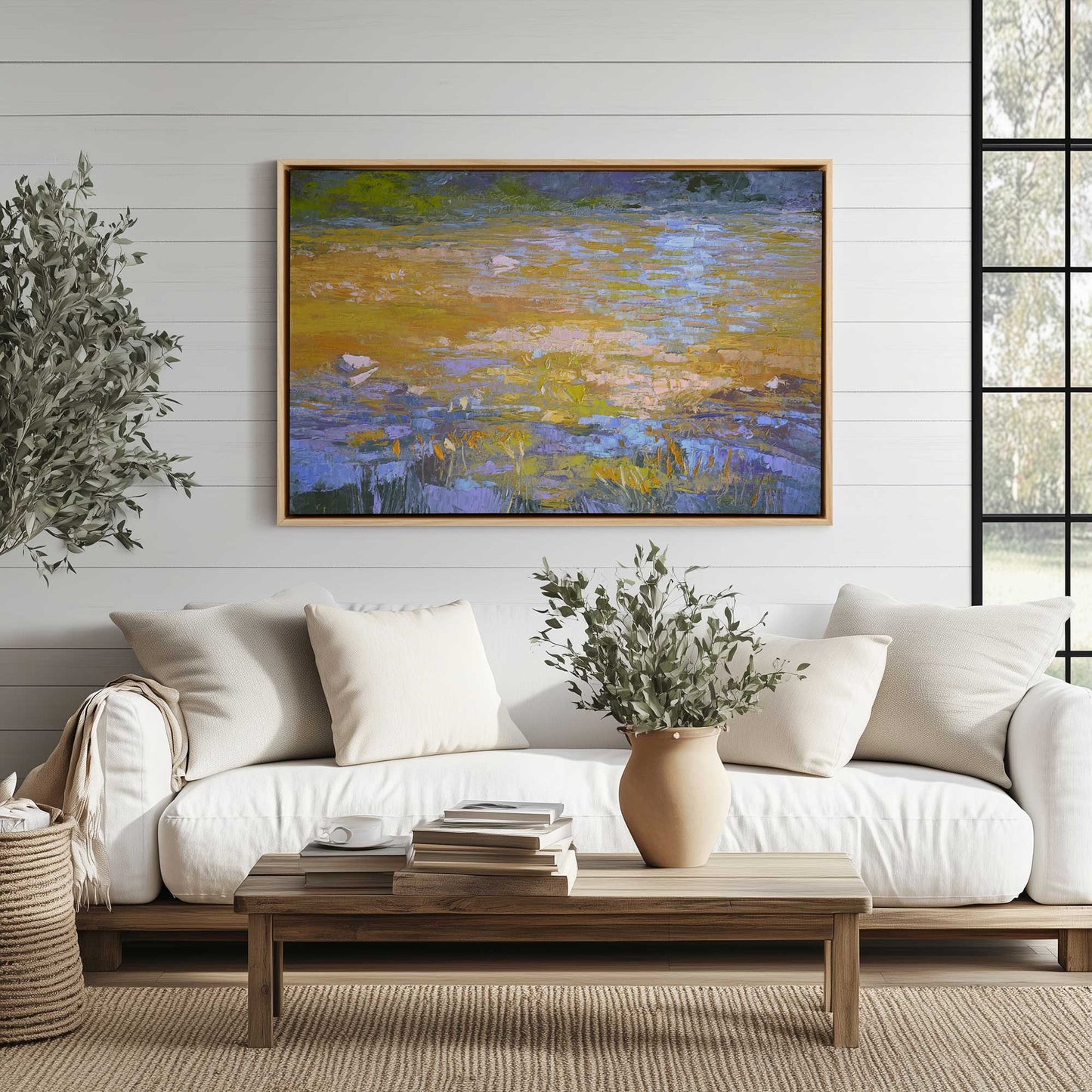 Picture of art in a room