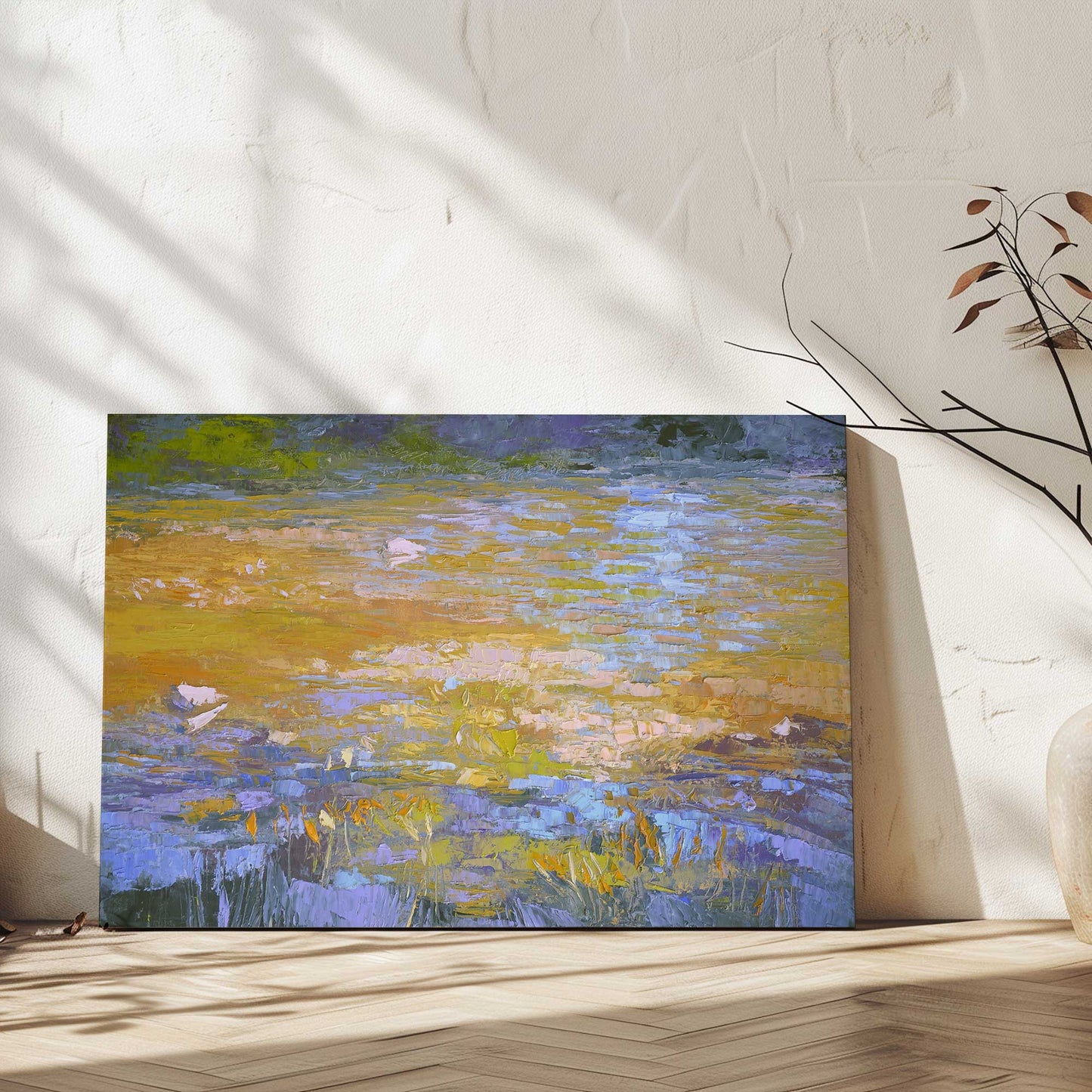 Picture of art in a room