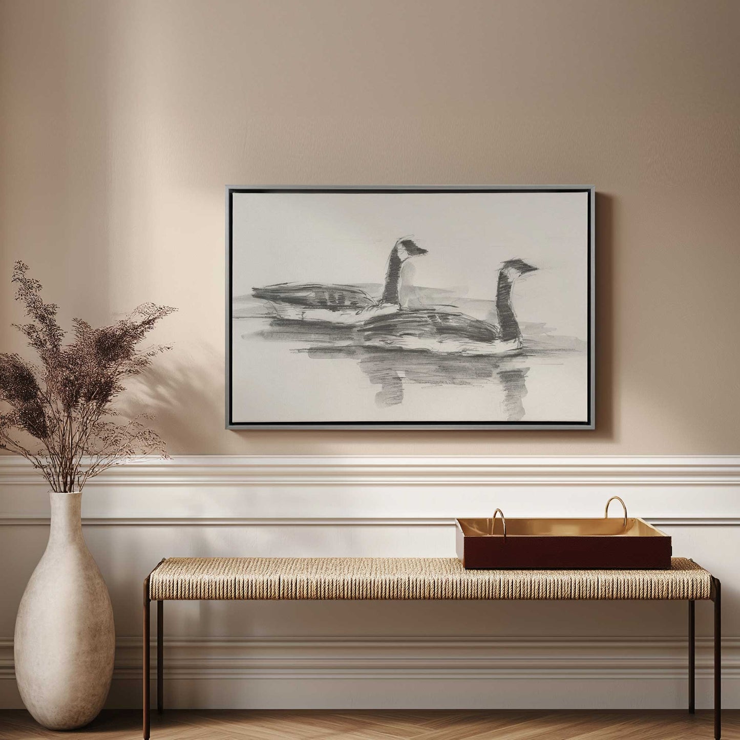 Picture of art in a room