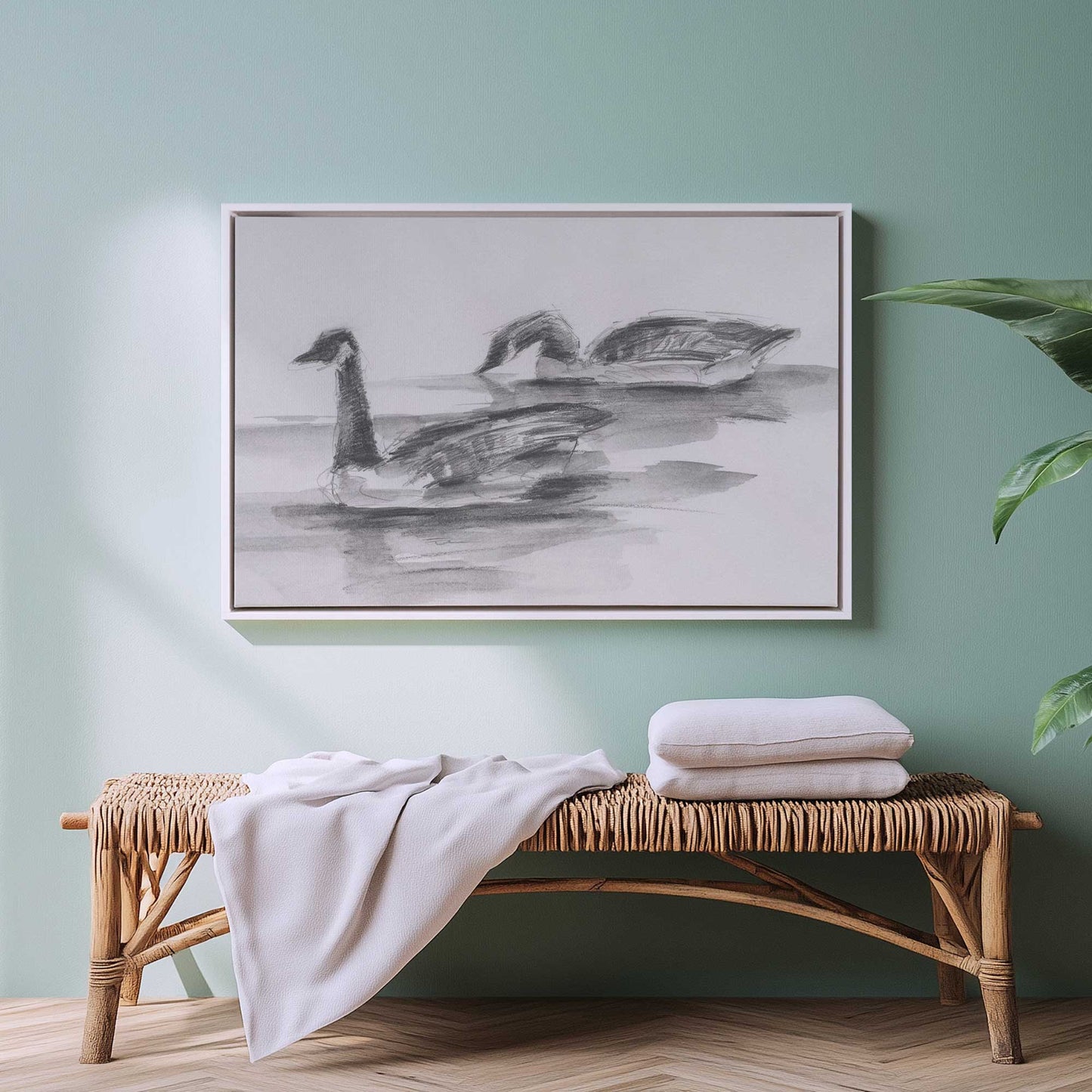 Picture of art in a room