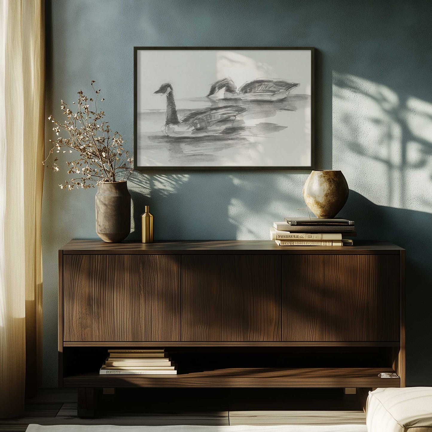 Picture of art in a room
