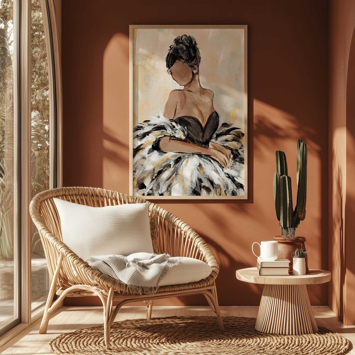 Picture of art in a room