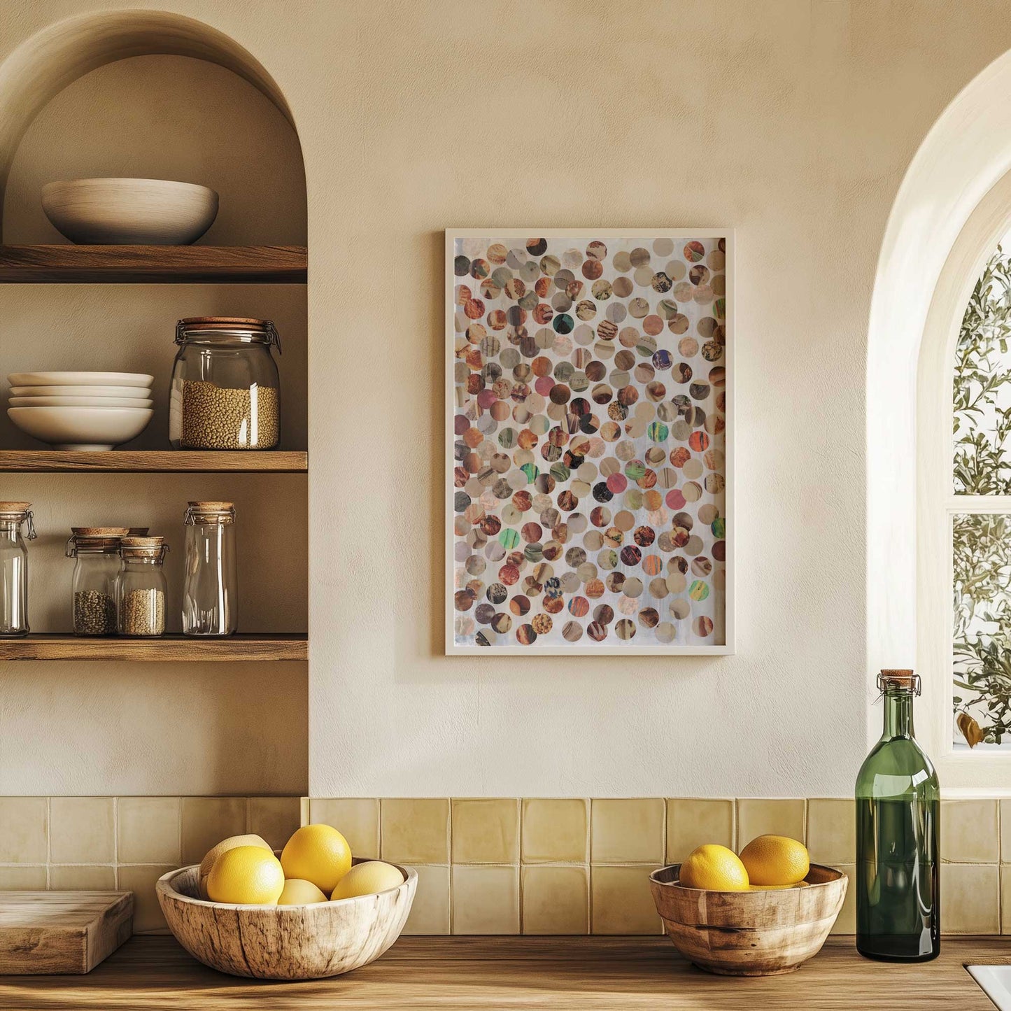 Picture of art in a room