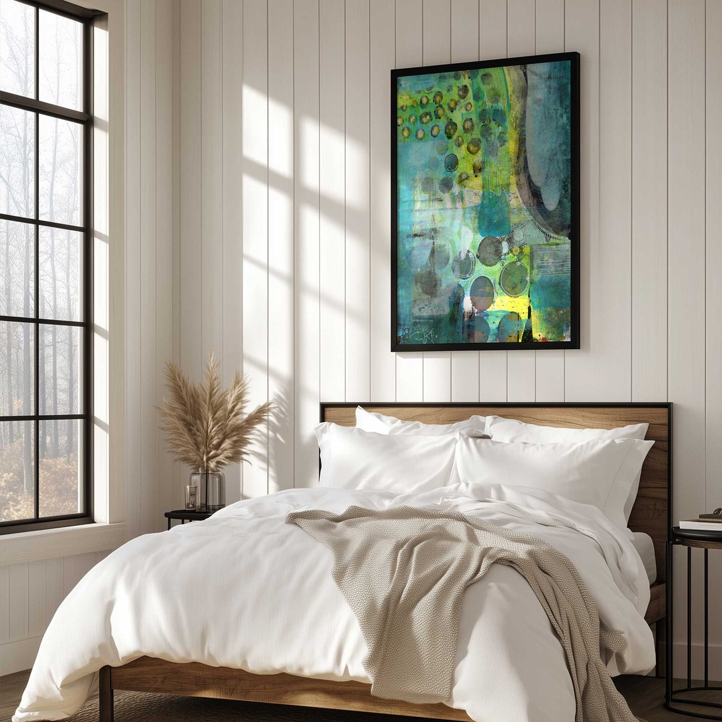 Picture of art in a room