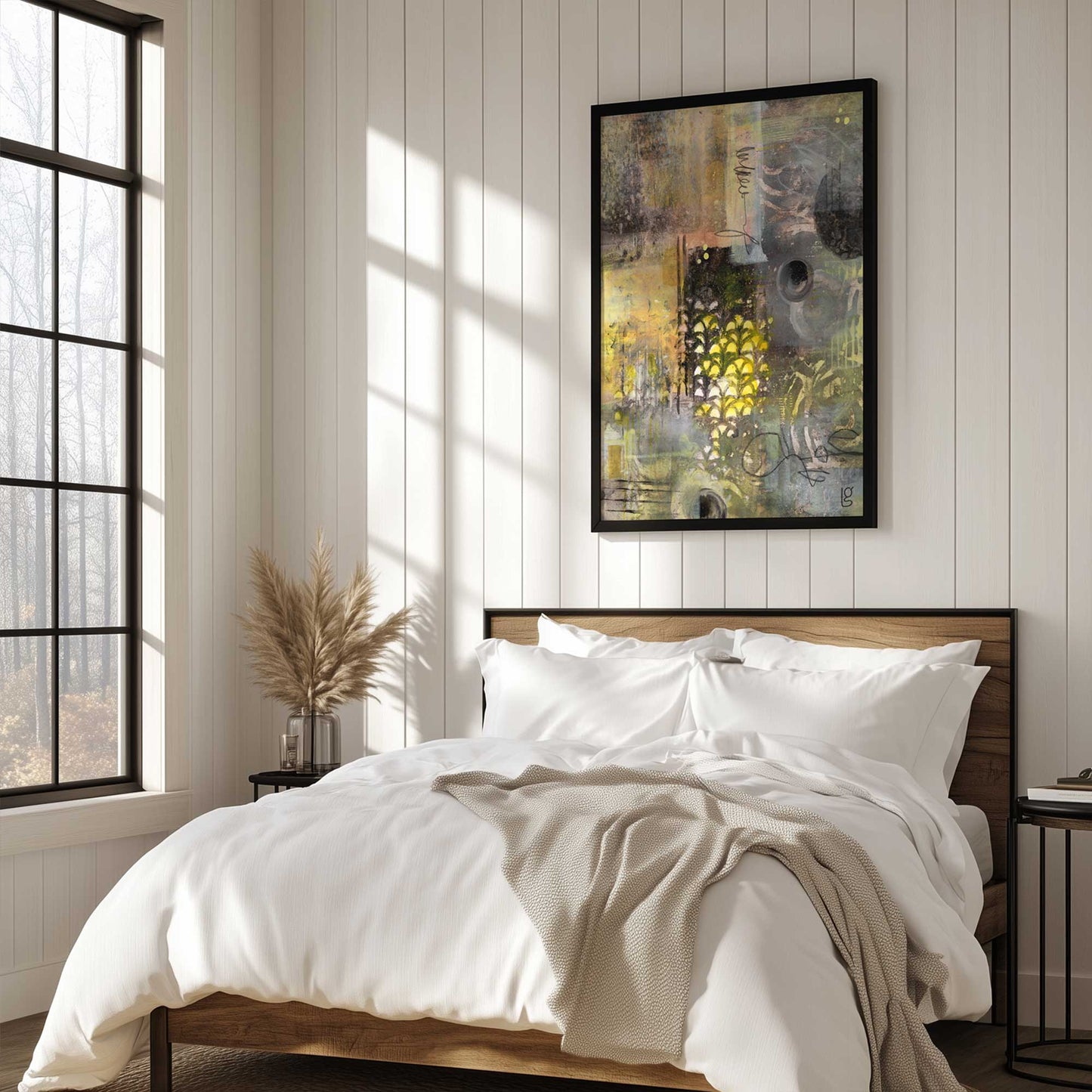 Picture of art in a room