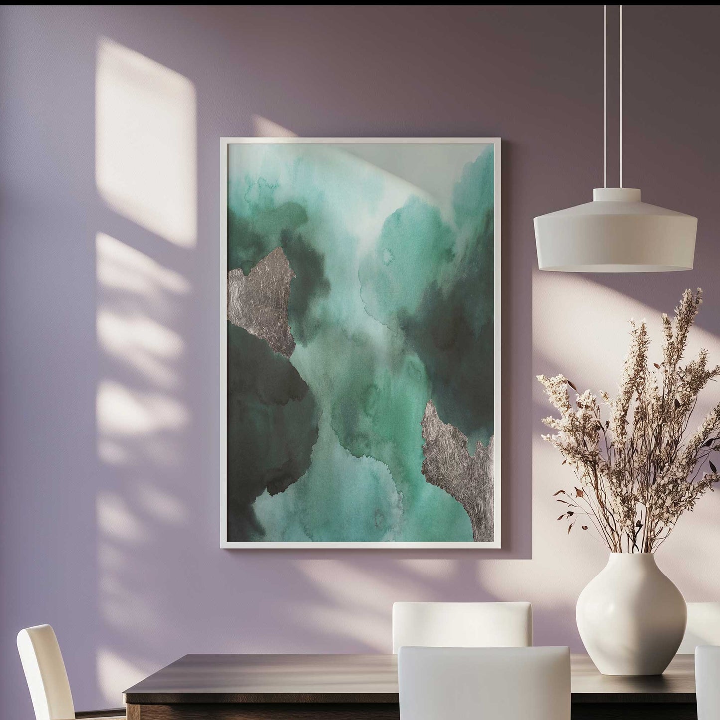 Picture of art in a room