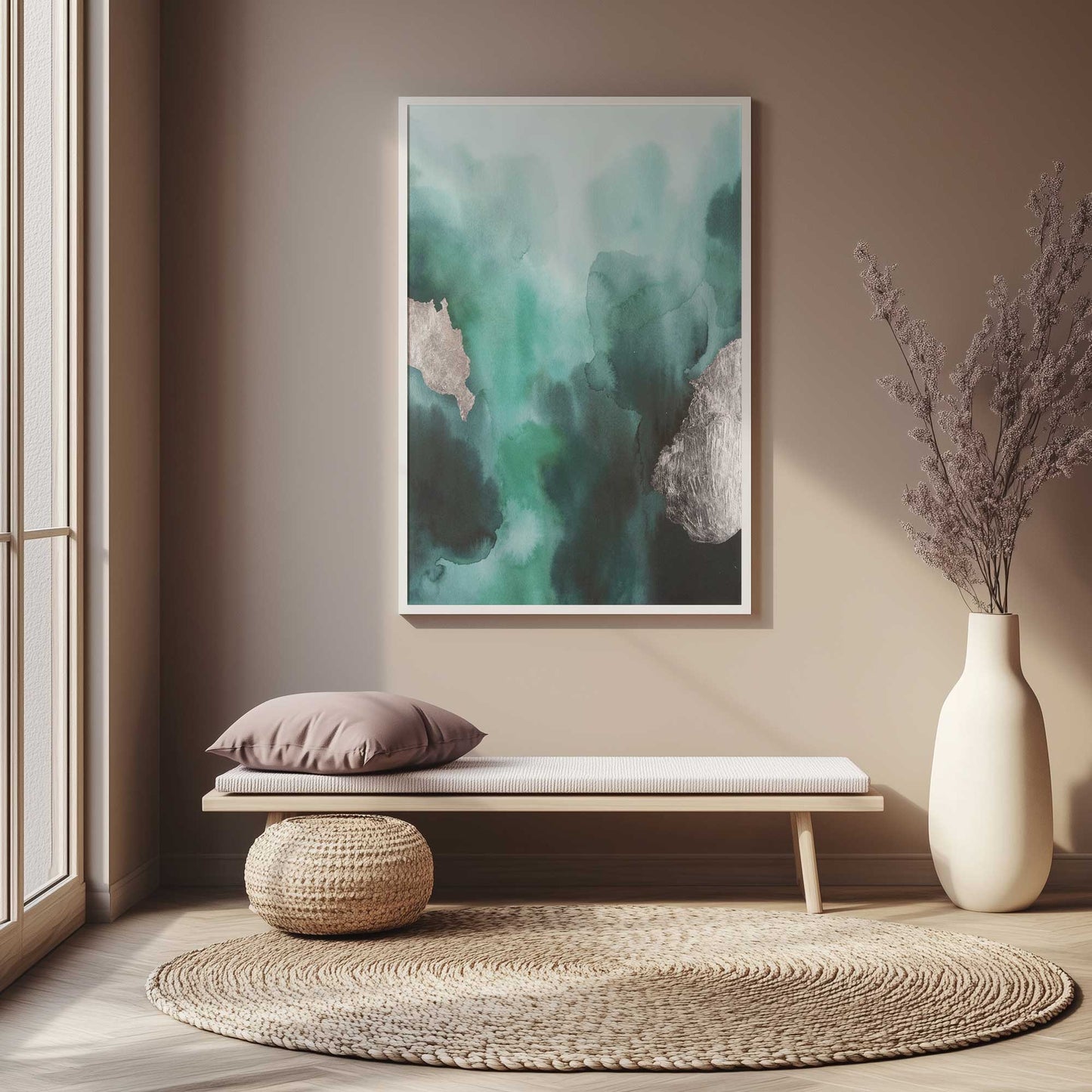 Picture of art in a room