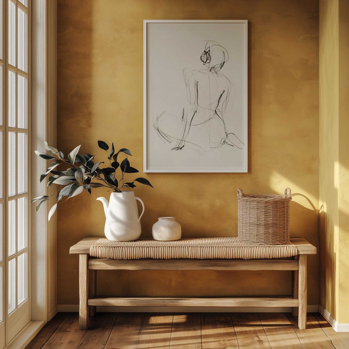 Picture of art in a room