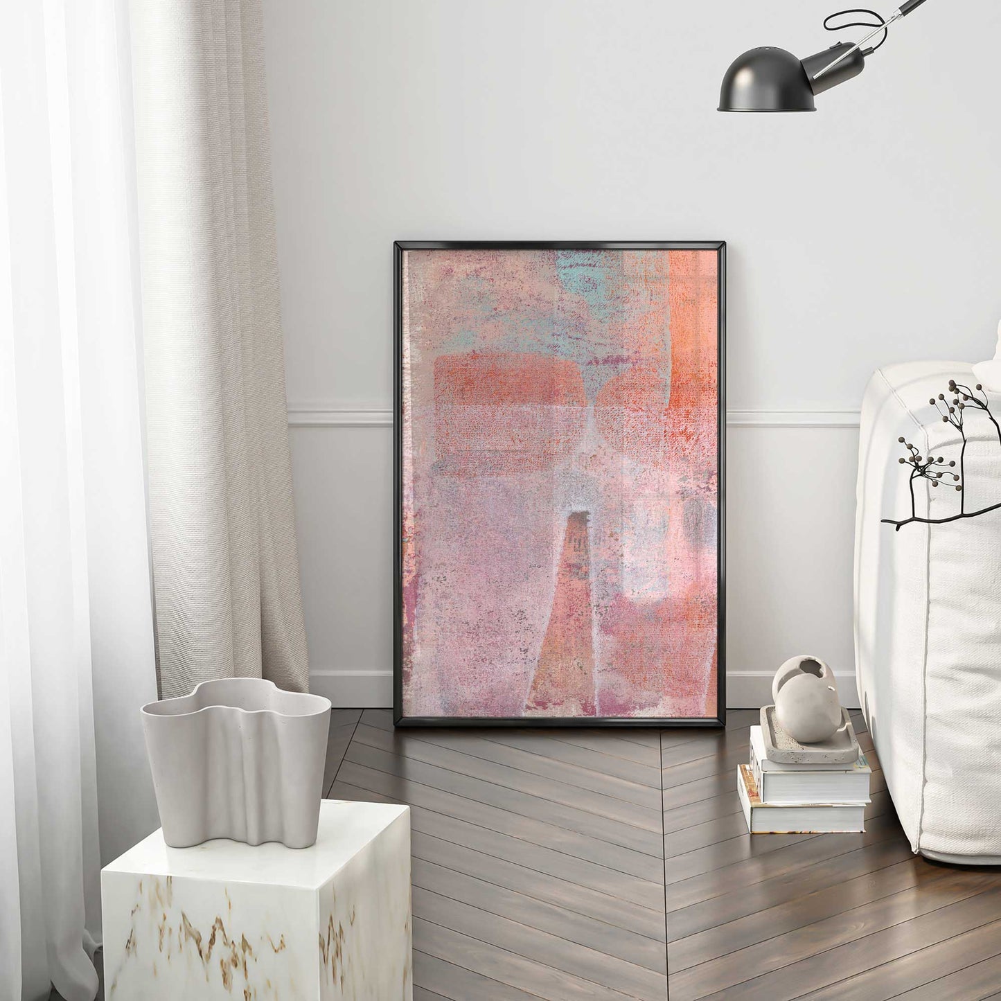 Picture of art in a room