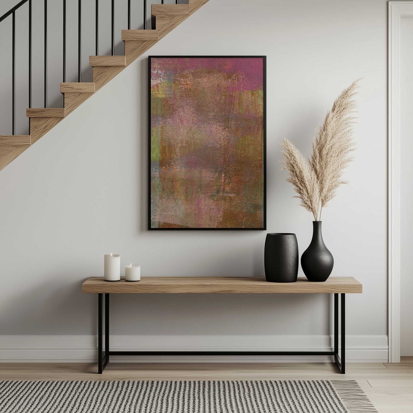 Picture of art in a room