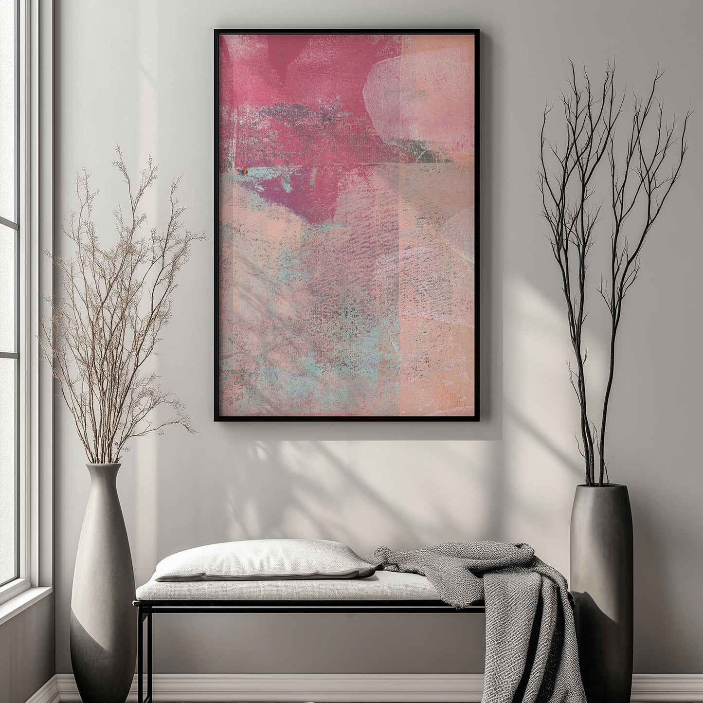 Picture of art in a room