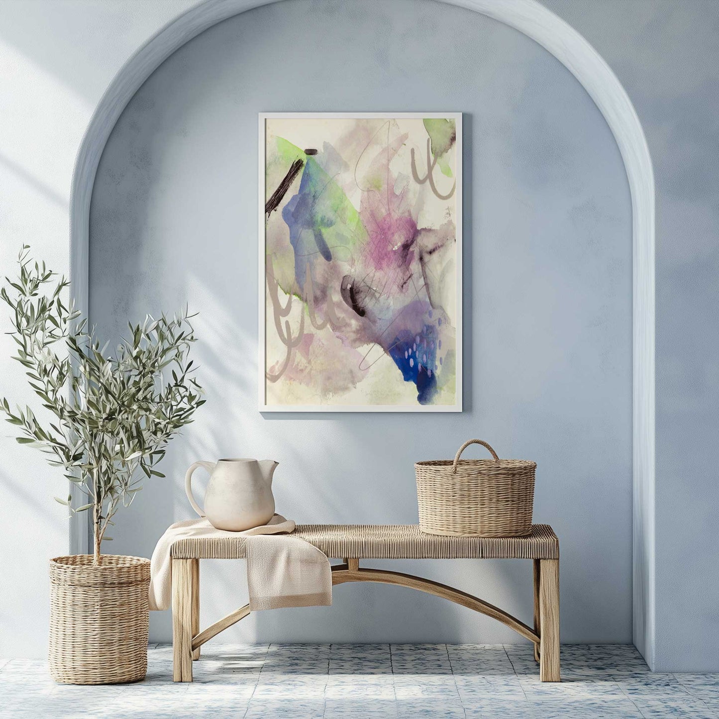 Picture of art in a room