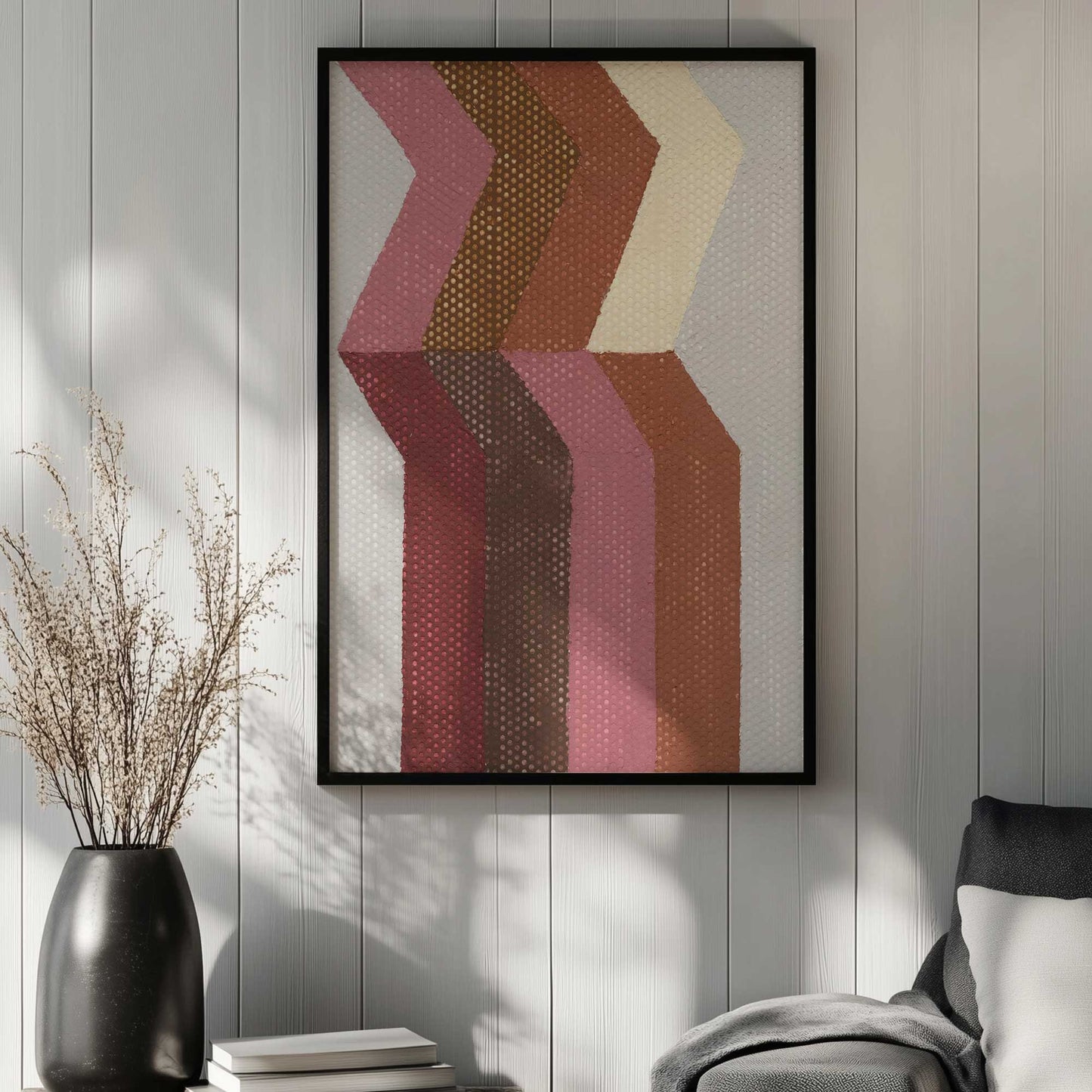 Picture of art in a room