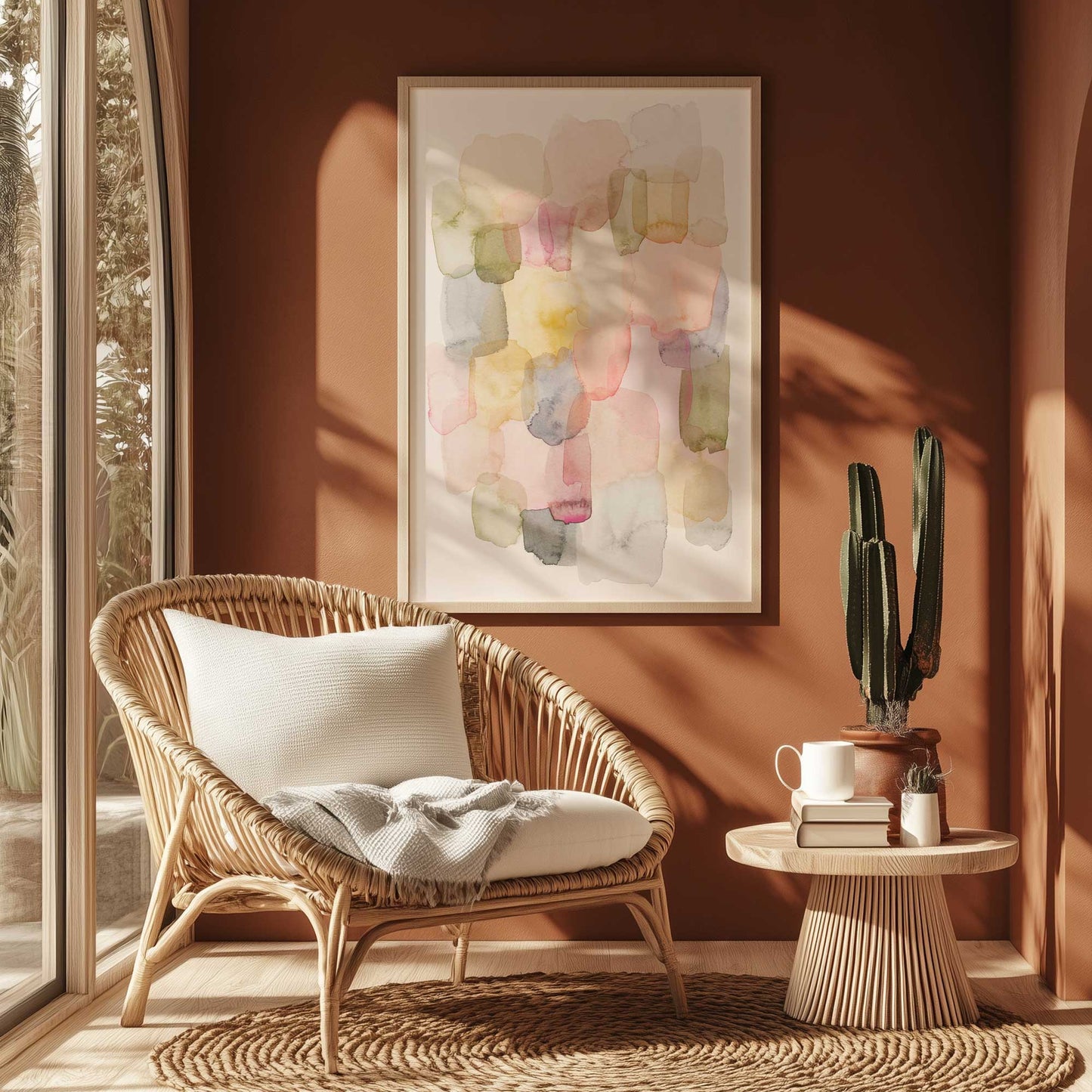 Picture of art in a room