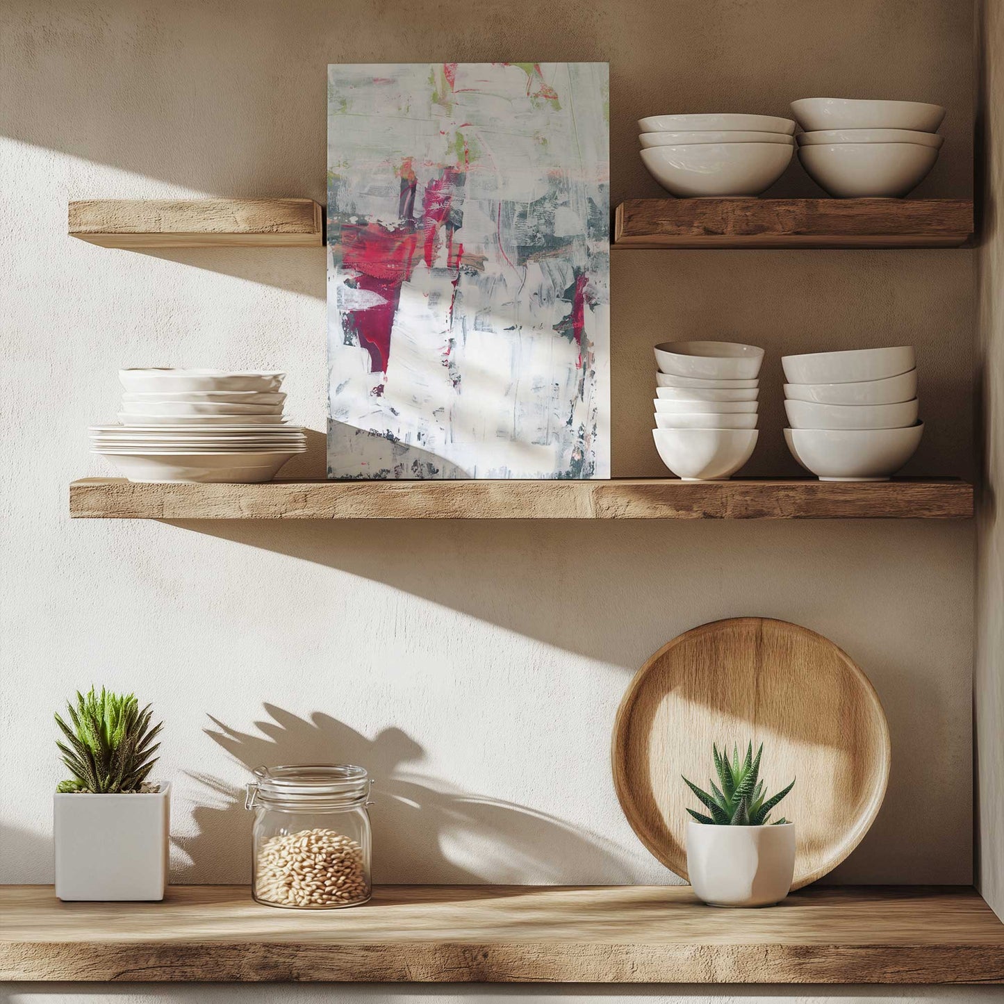 Picture of art in a room