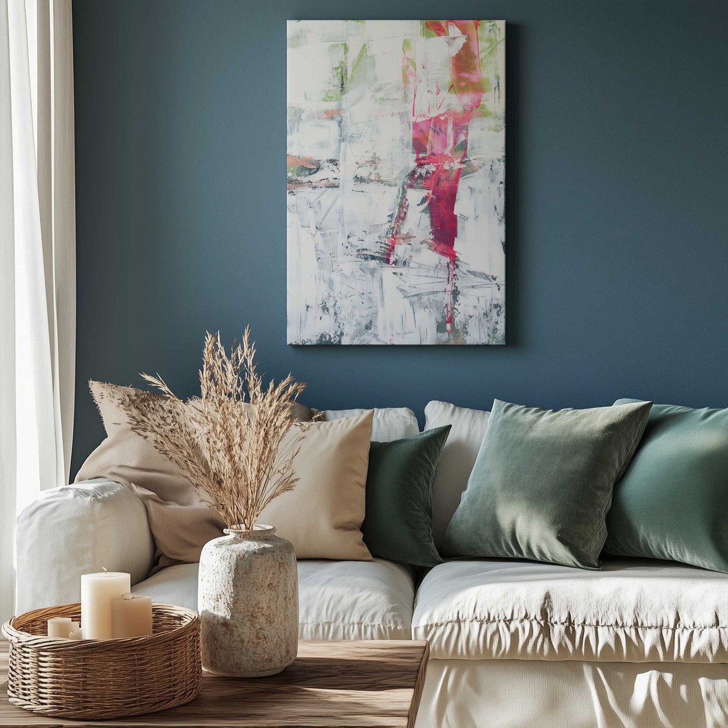 Picture of art in a room