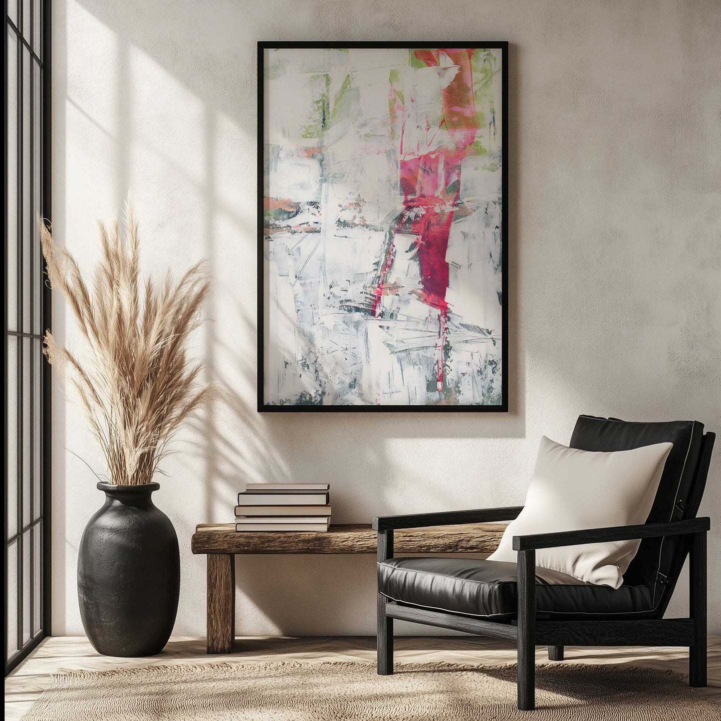 Picture of art in a room