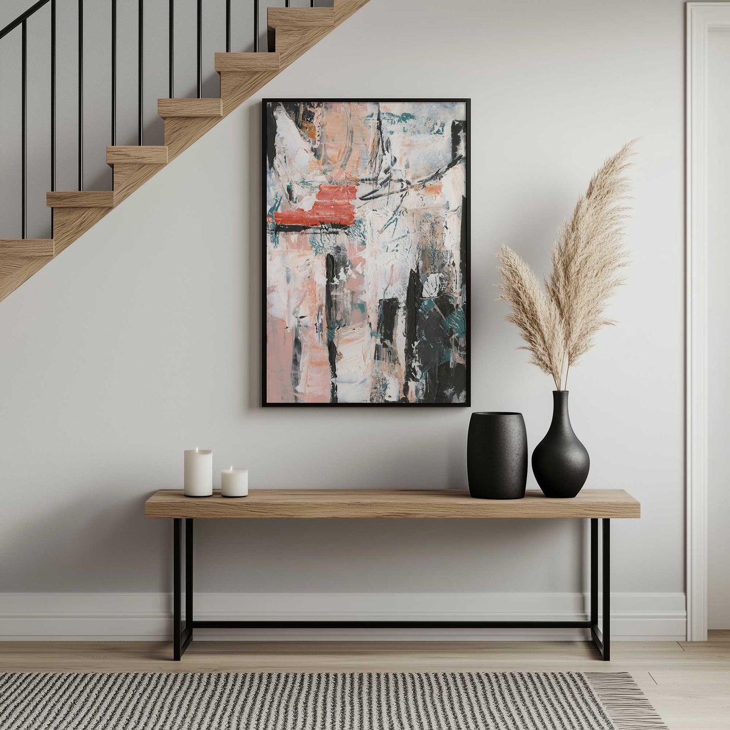 Picture of art in a room