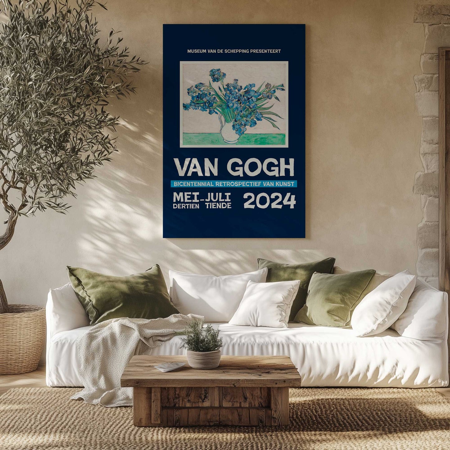 Picture of art in a room