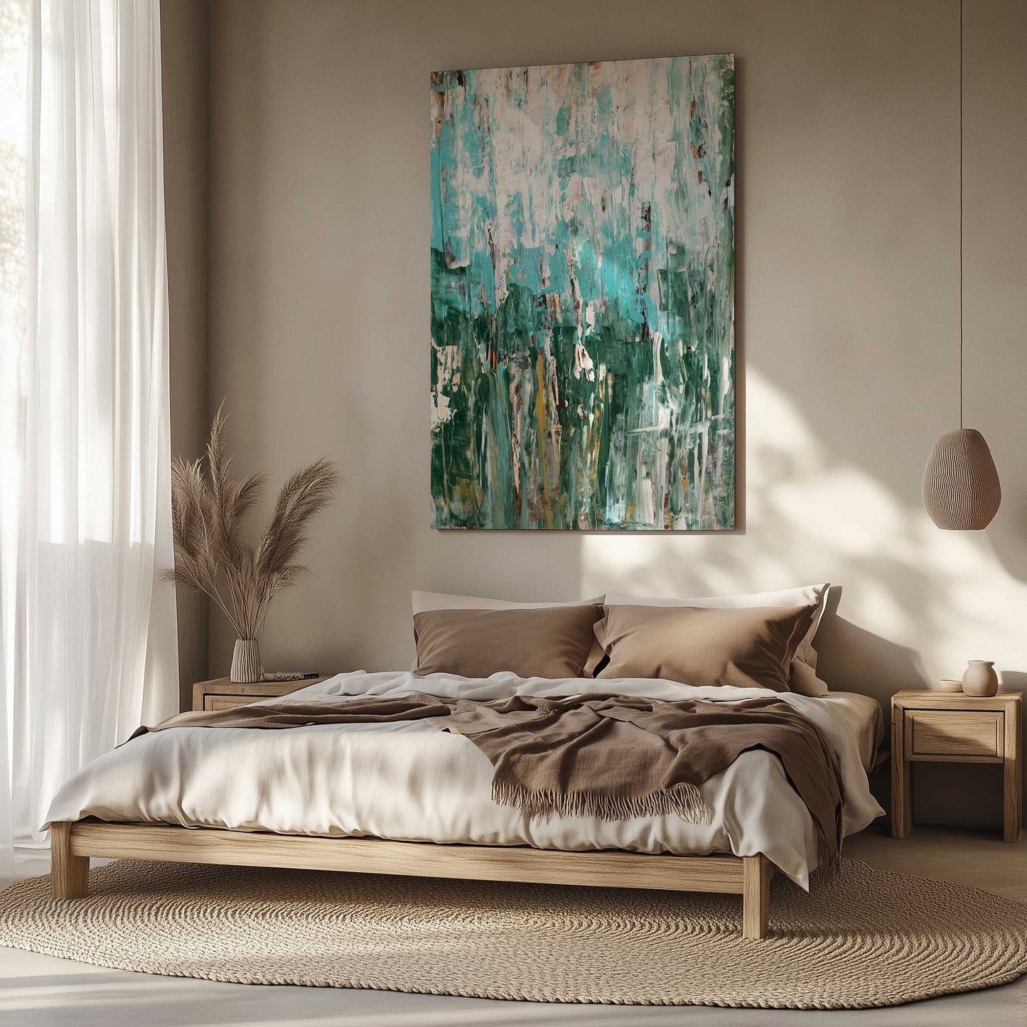 Picture of art in a room