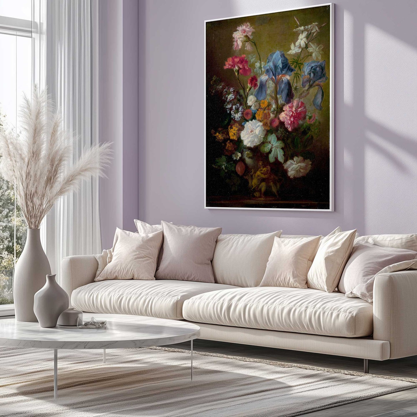 Picture of art in a room