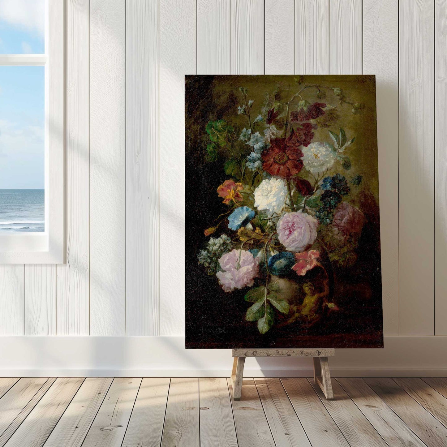 Picture of art in a room