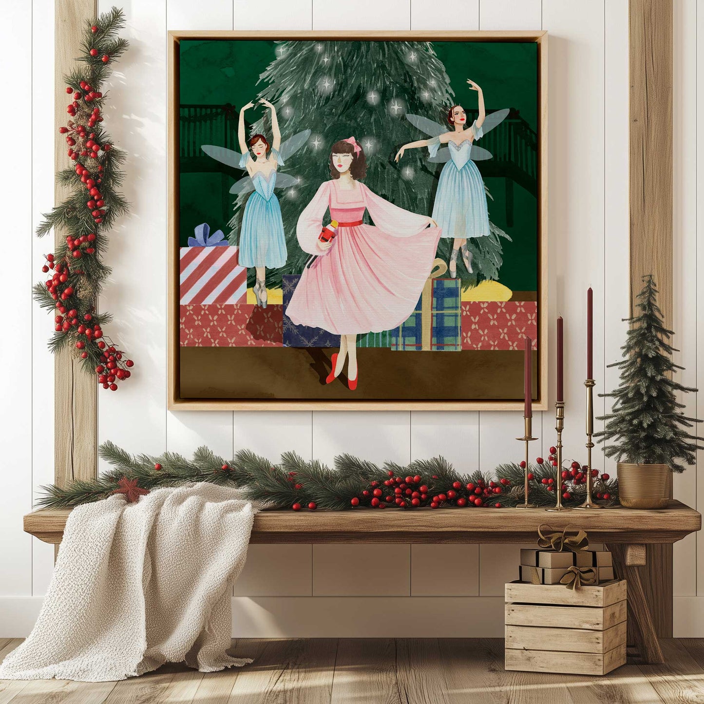 Picture of art in a room