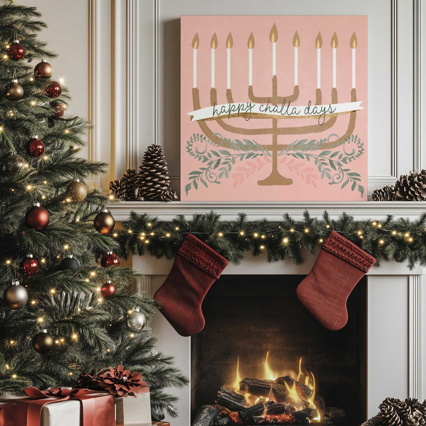 Picture of art in a room