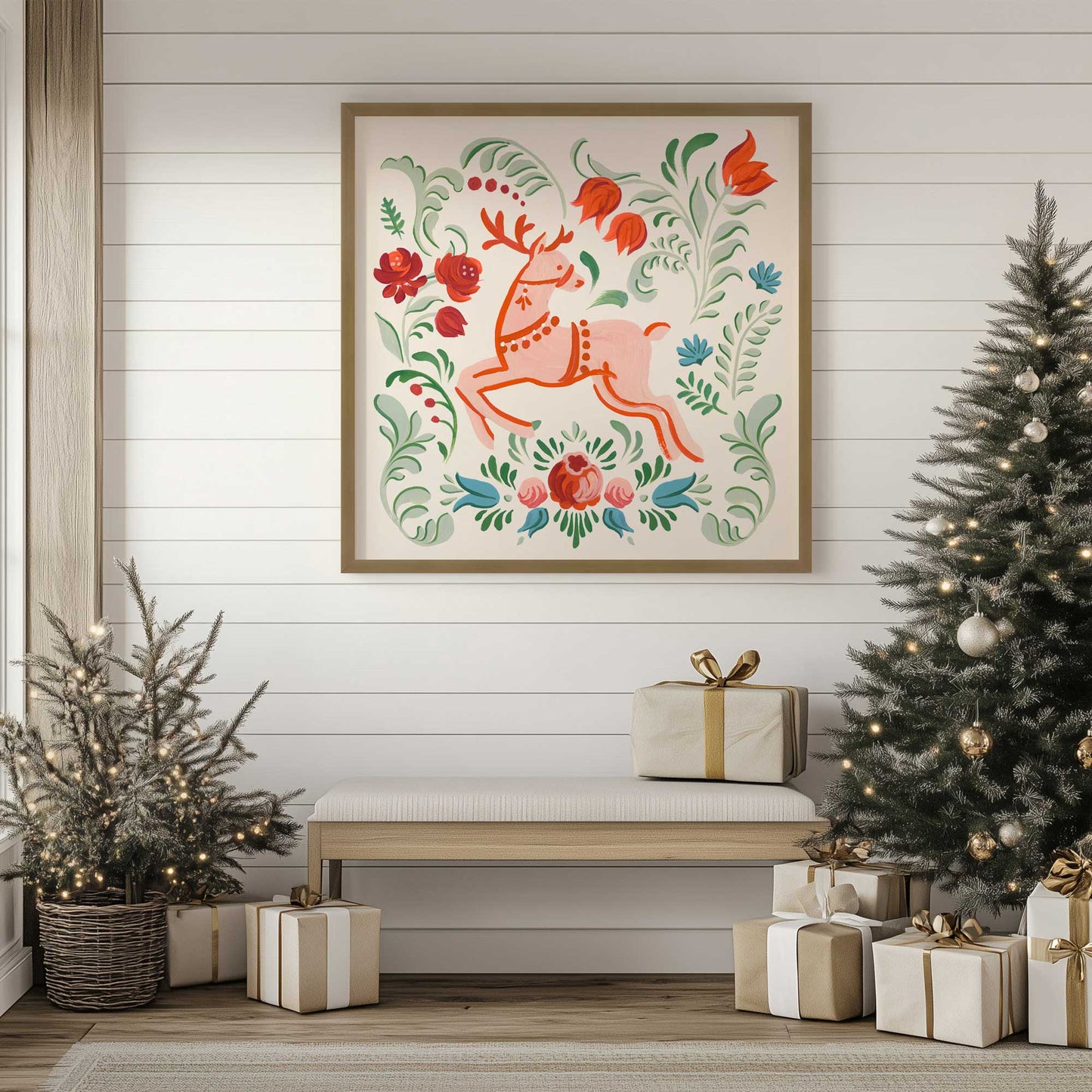 Picture of art in a room