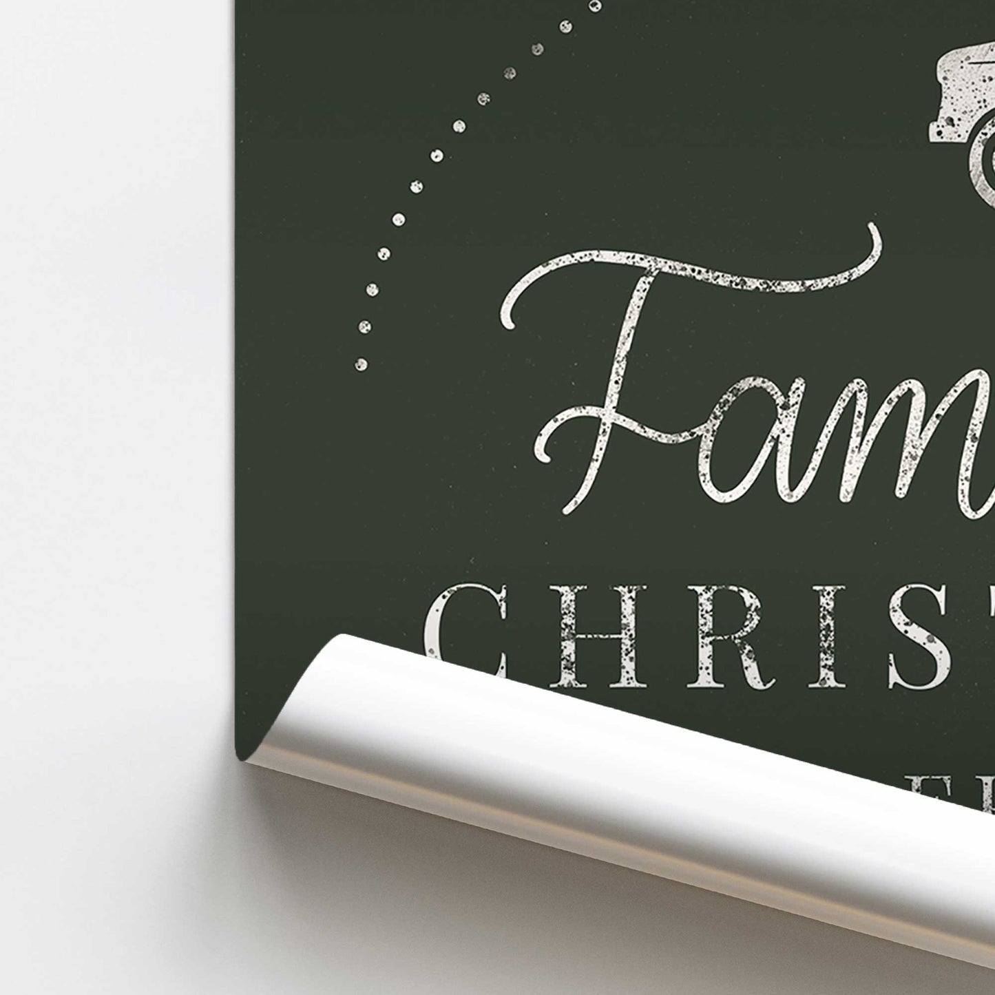 Fresh Cut Christmas Paper Print