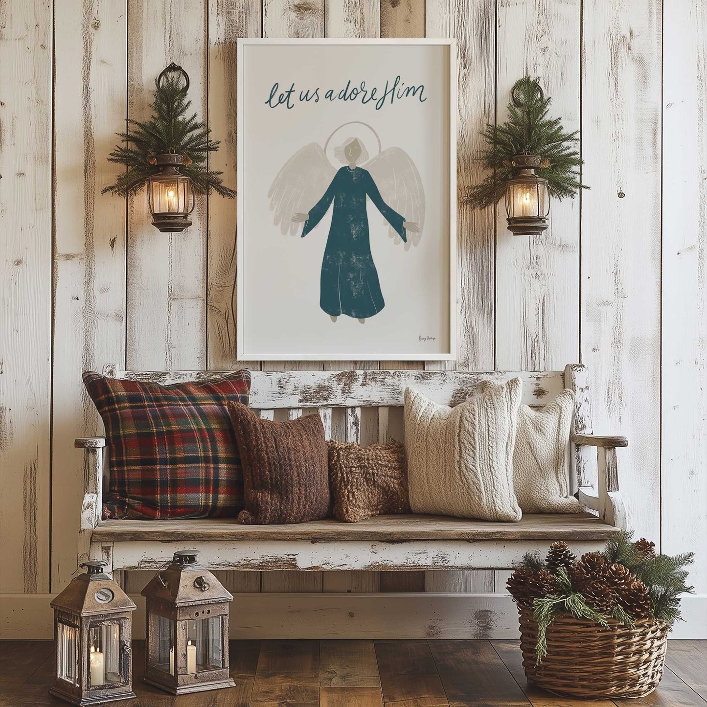 Picture of art in a room