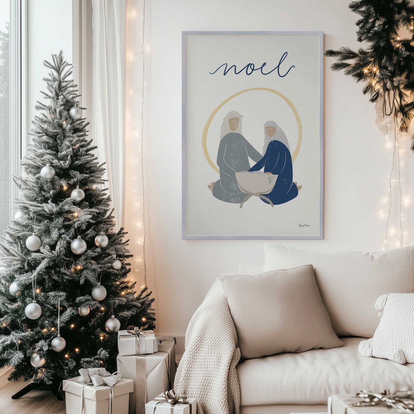 Picture of art in a room