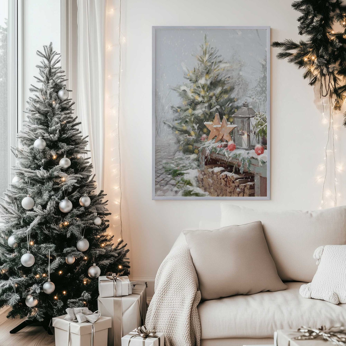 Picture of art in a room