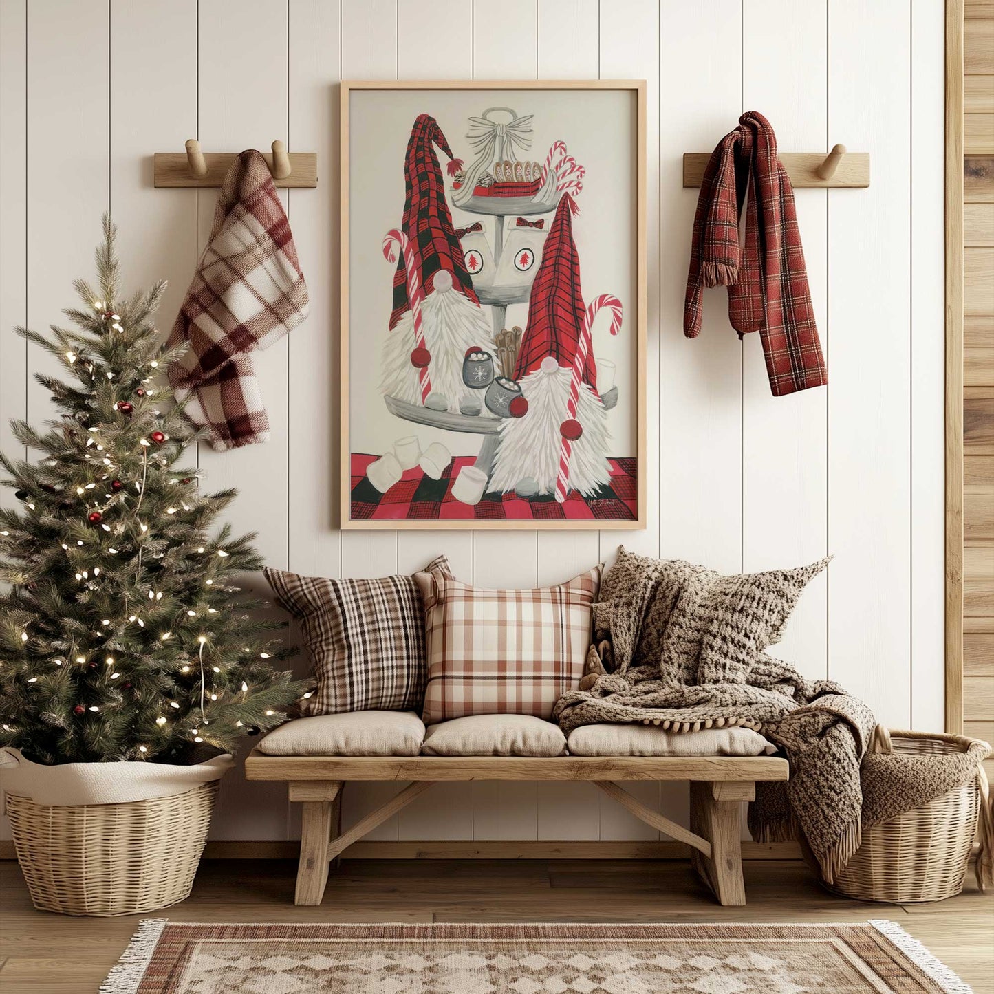 Picture of art in a room