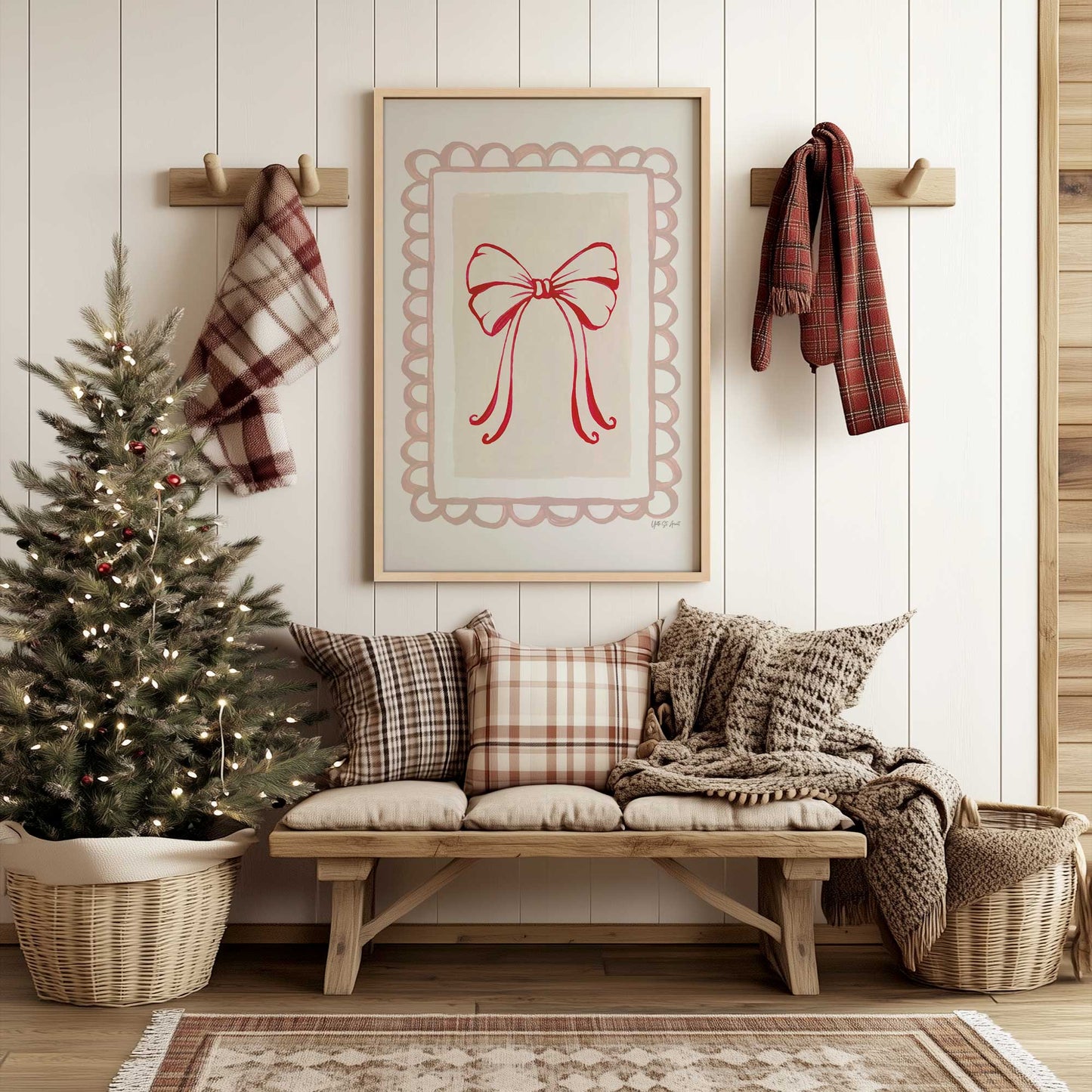 Picture of art in a room